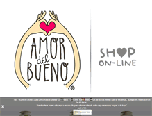 Tablet Screenshot of amordelbueno.net